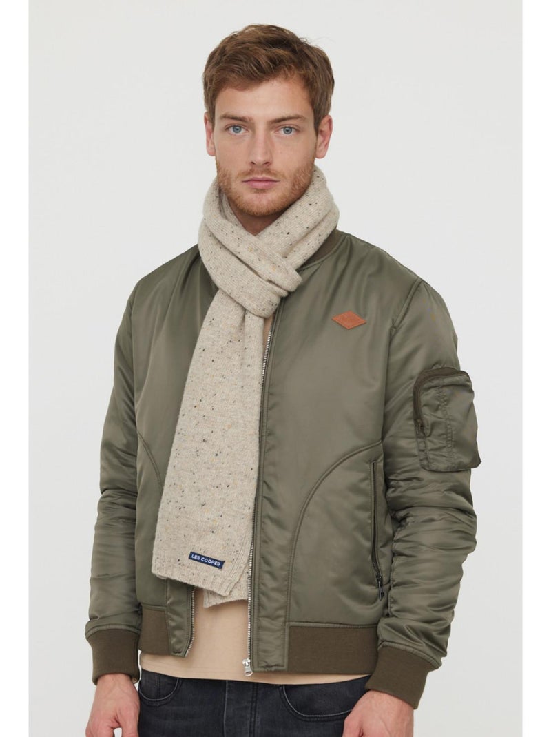 Lee Cooper - Echarpe polyester  WOLY Beige argile - Kiabi