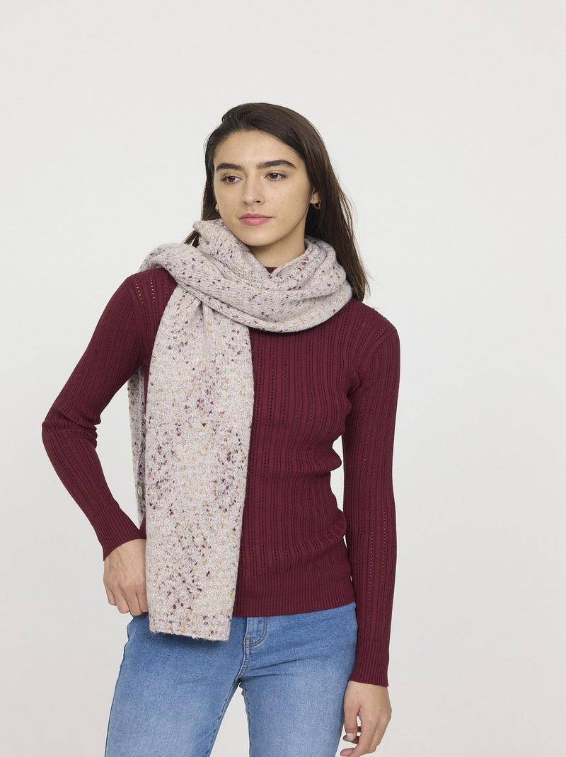 Lee Cooper - Echarpe WALOA Erable Marron - Kiabi