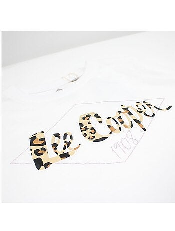 Lee Cooper - Ensemble 2 pièces T-shirt manches courtes et short motif leopard fille
