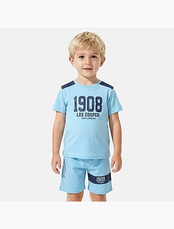 Lee Cooper - Ensemble 2 pièces T-shirt + short en coton