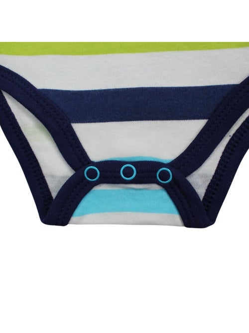 Lee Cooper - Ensemble 3 pièces comprenant 1 body, grenouillère et bavoir - Kiabi