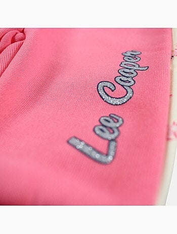 Lee Cooper - Ensemble b?b? fille veste capuche et pantalon jogging