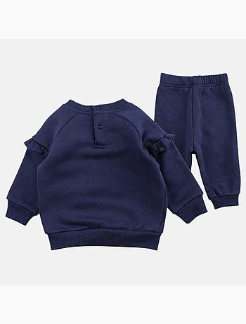 Lee Cooper - Ensemble bébé fille sweat et pantalon jogging