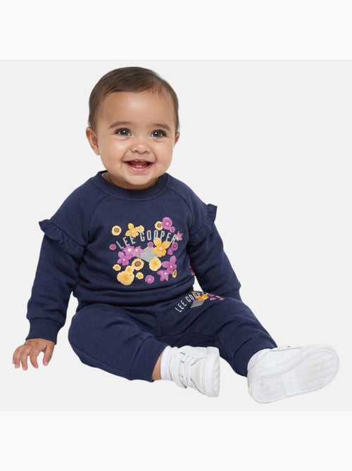 Lee Cooper - Ensemble bébé fille sweat et pantalon jogging - Kiabi