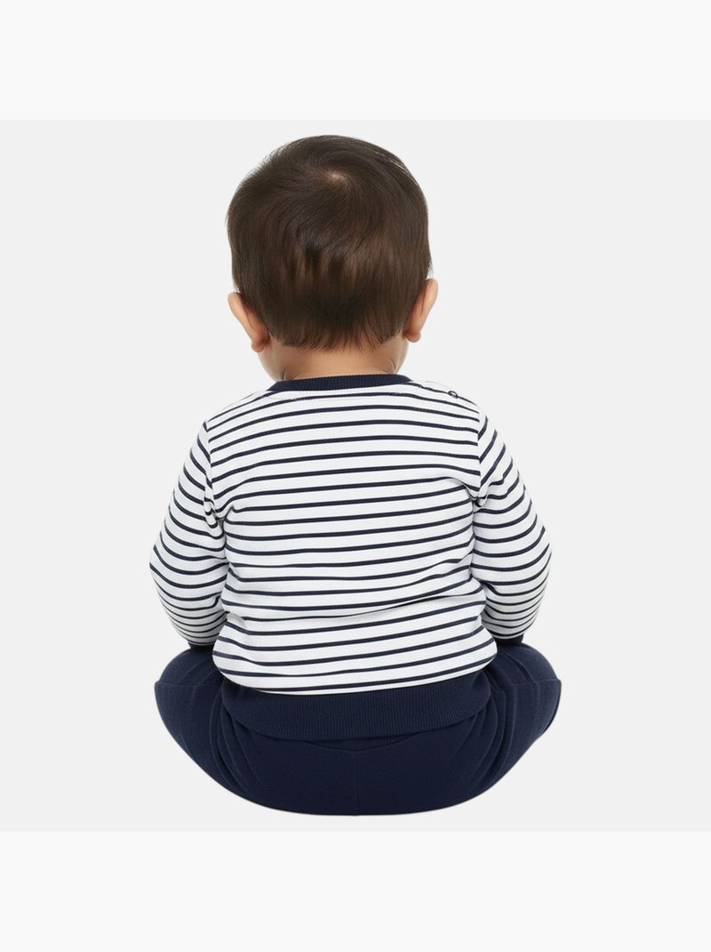 Lee Cooper - Ensemble bébé fille sweat et pantalon jogging Bleu marine - Kiabi