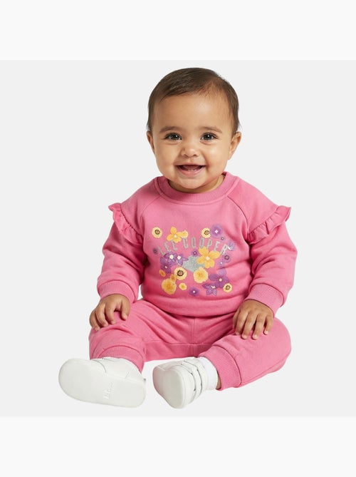 Lee Cooper - Ensemble bébé fille sweat et pantalon jogging - Kiabi