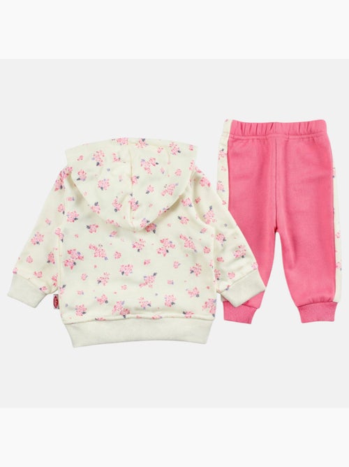 Lee Cooper - Ensemble bébé fille veste capuche et pantalon jogging - Kiabi