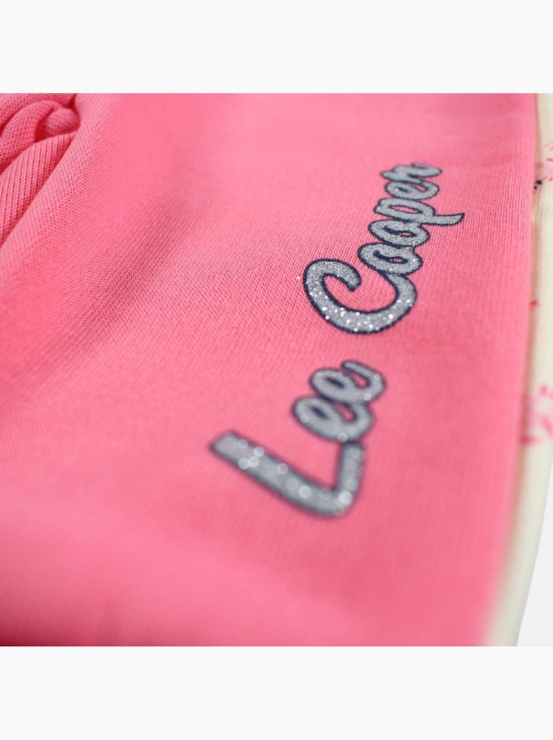 Lee Cooper - Ensemble bébé fille veste capuche et pantalon jogging Jaune - Kiabi