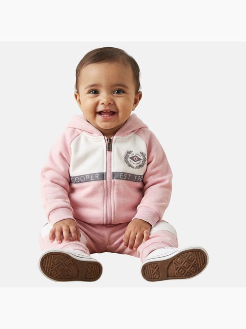 Lee Cooper - Ensemble bébé fille veste capuche et pantalon jogging - Kiabi