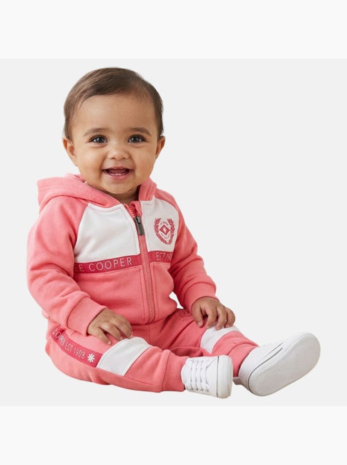 Lee Cooper - Ensemble bébé fille veste capuche et pantalon jogging - Kiabi