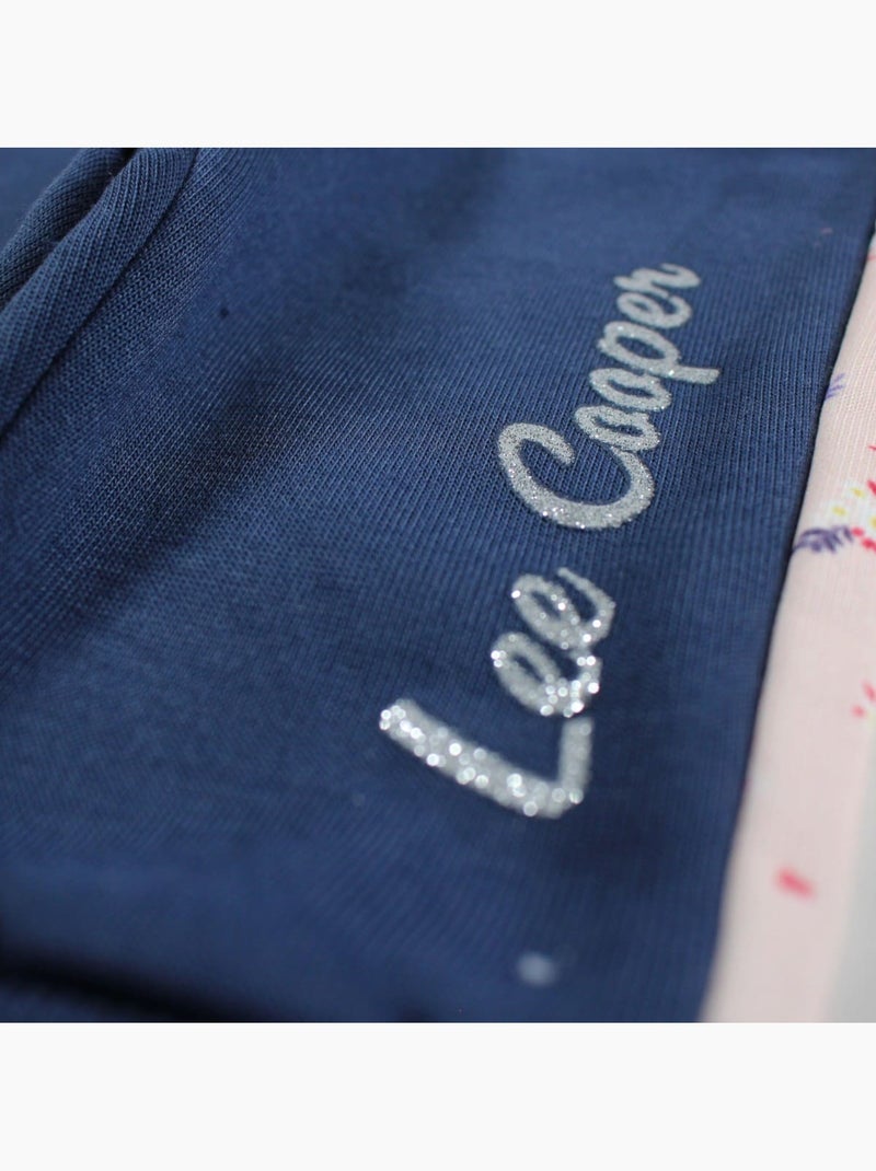 Lee Cooper - Ensemble bébé fille veste capuche et pantalon jogging Rose - Kiabi