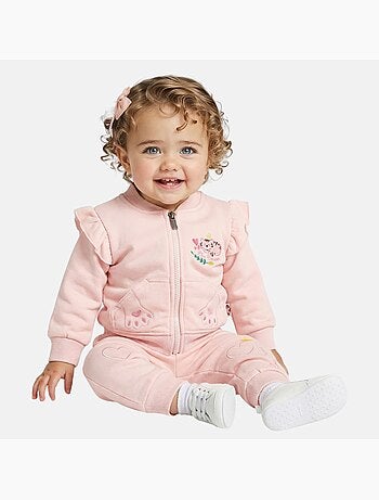 Lee Cooper - Ensemble bébé fille veste et pantalon jogging
