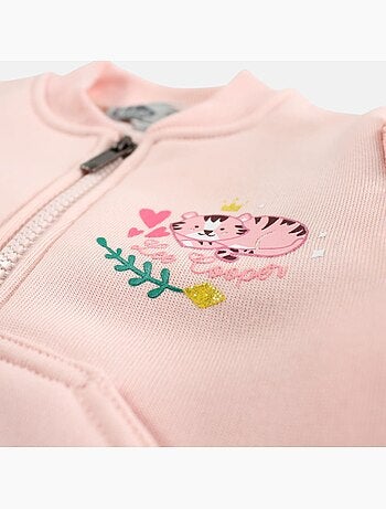 Lee Cooper - Ensemble bébé fille veste et pantalon jogging