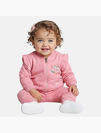 Lee Cooper - Ensemble bébé fille veste et pantalon jogging