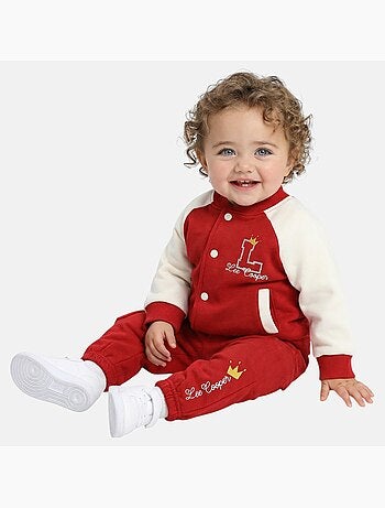 Lee Cooper - Ensemble bébé fille veste et pantalon jogging