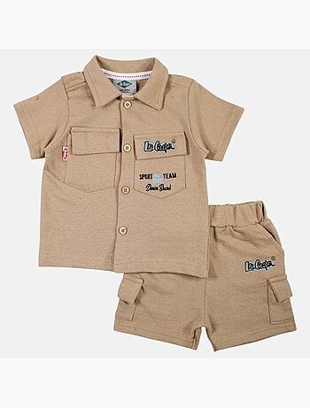 Lee Cooper - Ensemble bébé garçon chemisier et short
