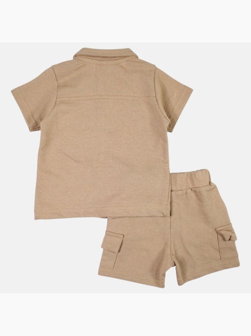 Lee Cooper - Ensemble bébé garçon chemisier et short - Kiabi