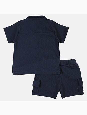 Lee Cooper - Ensemble bébé garçon chemisier et short