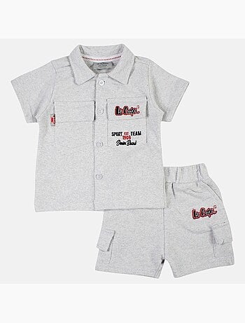 Lee Cooper - Ensemble bébé garçon chemisier et short