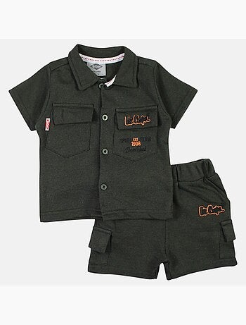 Lee Cooper - Ensemble bébé garçon chemisier et short