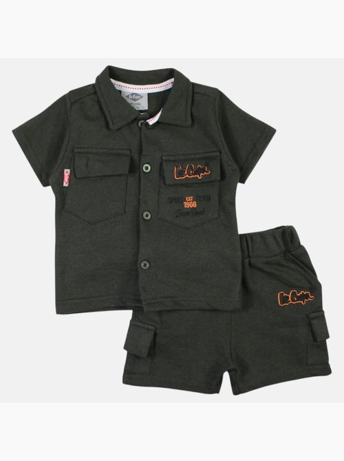 Lee Cooper - Ensemble bébé garçon chemisier et short - Kiabi