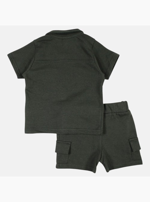 Lee Cooper - Ensemble bébé garçon chemisier et short - Kiabi