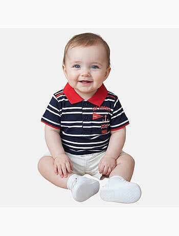 Lee Cooper - Ensemble bébé garçon polo manches courtes et short
