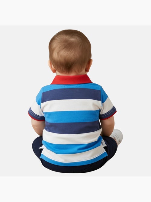 Lee Cooper - Ensemble bébé garçon polo manches courtes et short - Kiabi