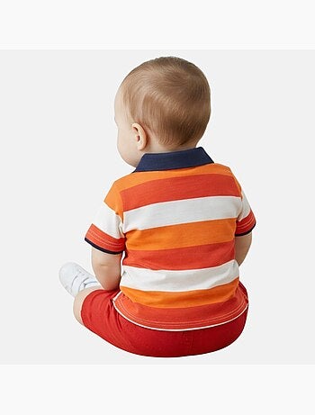 Lee Cooper - Ensemble bébé garçon polo manches courtes et short