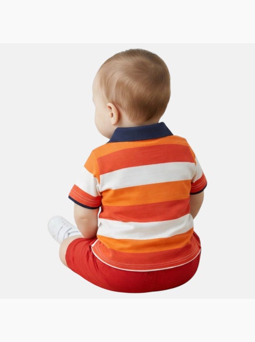 Lee Cooper - Ensemble bébé garçon polo manches courtes et short - Kiabi