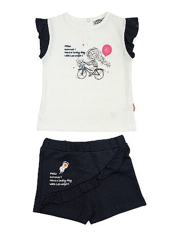 Lee Cooper - Ensemble T-shirt et Short bébé Lee Cooper
