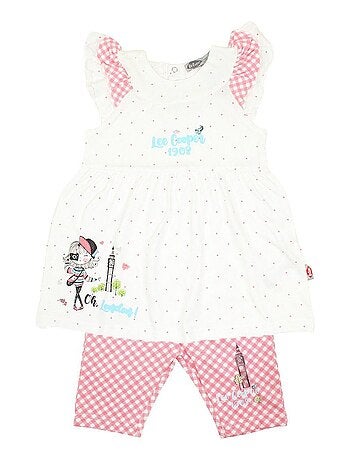 Lee Cooper - Ensemble Robe et Legging bébé Lee Cooper