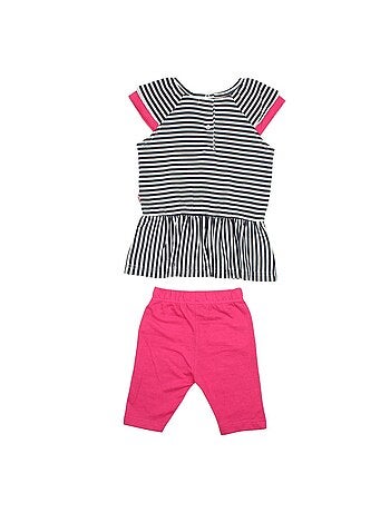 Lee Cooper - Ensemble bébé robe et legging à motif