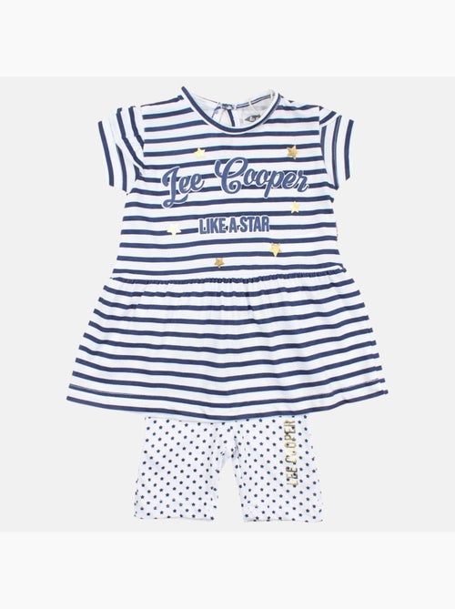Lee Cooper - Ensemble bébé robe et legging à motif - Kiabi