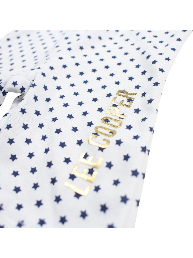 Lee Cooper - Ensemble bébé robe et legging à motif Bleu marine - Kiabi
