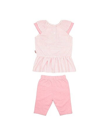 Lee Cooper - Ensemble bébé robe et legging à motif