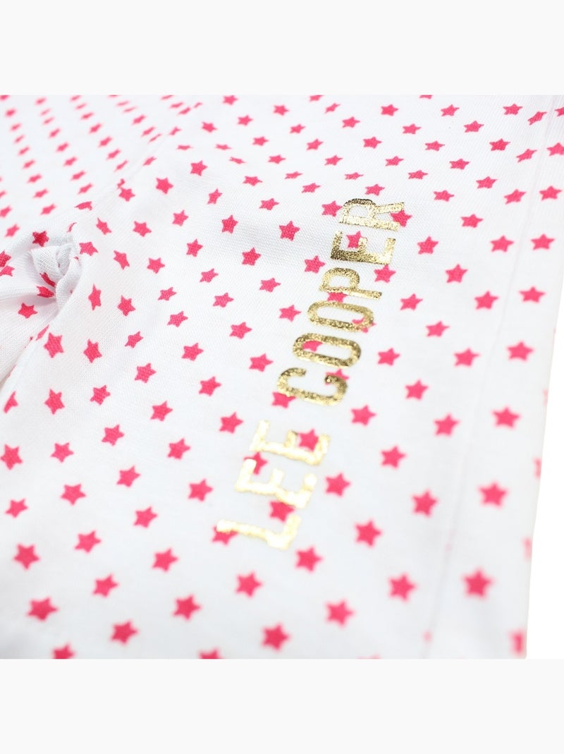 Lee Cooper - Ensemble bébé robe et legging à motif Rouge - Kiabi