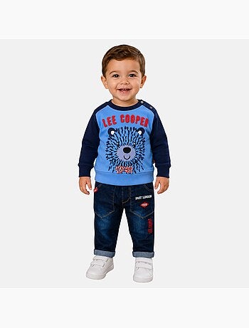 Lee Cooper - Ensemble bébé sweat et pantalon imprimé