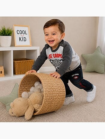 Lee Cooper - Ensemble bébé sweat et pantalon imprimé