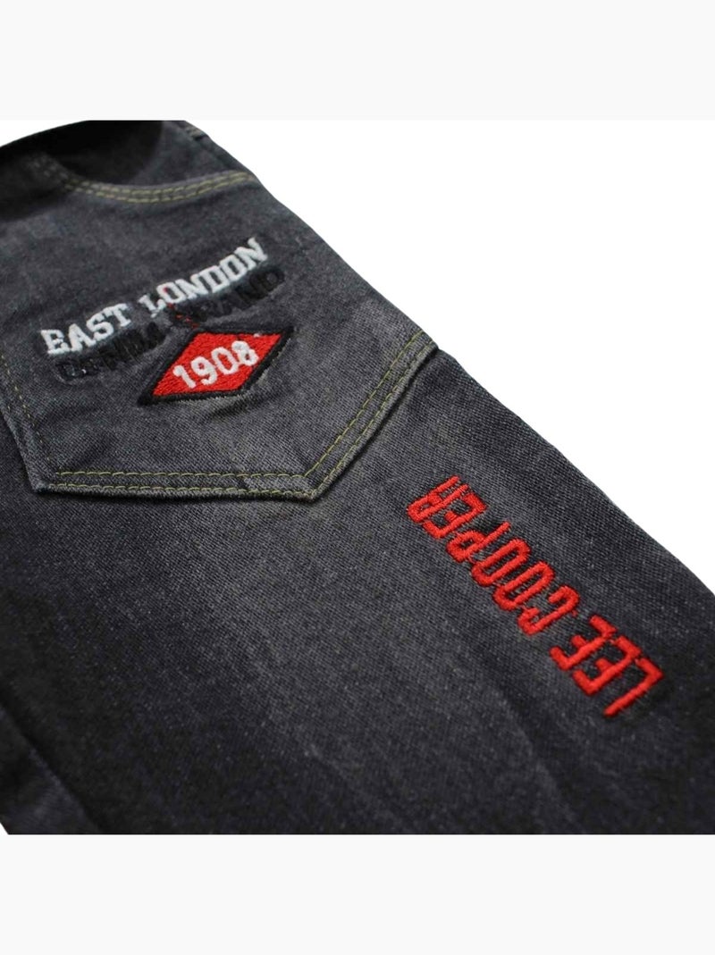 Lee Cooper - Ensemble bébé sweat et pantalon imprimé Gris - Kiabi