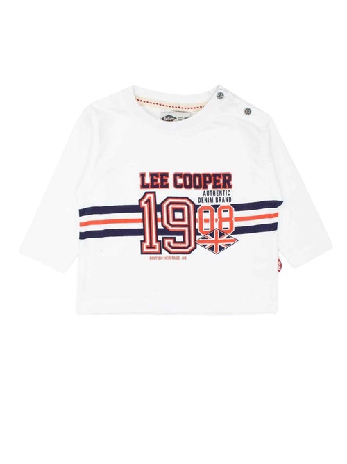 Lee Cooper - Ensemble bébé t-shirt avec chemise et pantalon - Kiabi