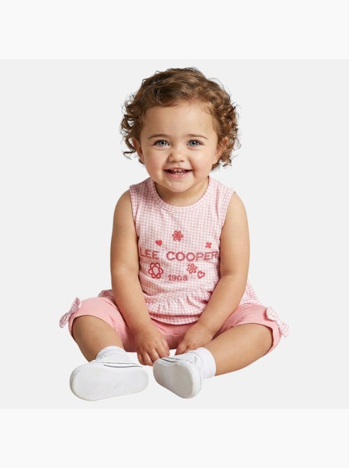 Lee Cooper - Ensemble bébé t-shirt et legging à motif - Kiabi