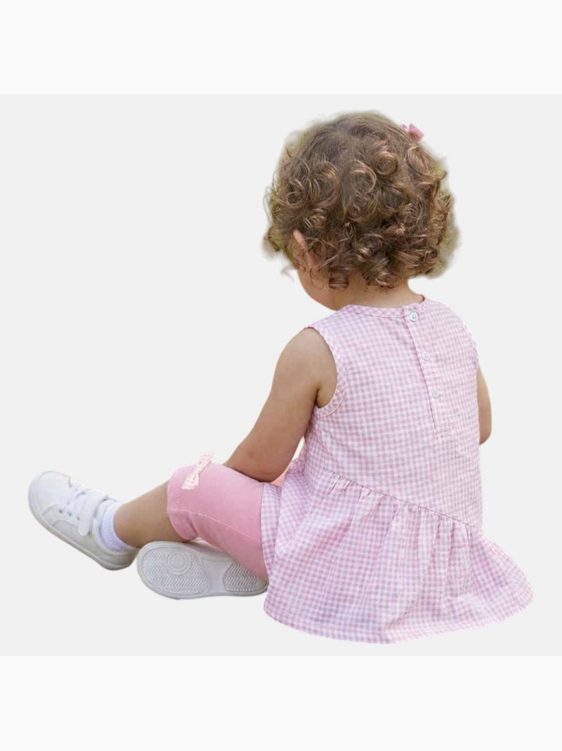 Lee Cooper - Ensemble bébé t-shirt et legging à motif Rose - Kiabi