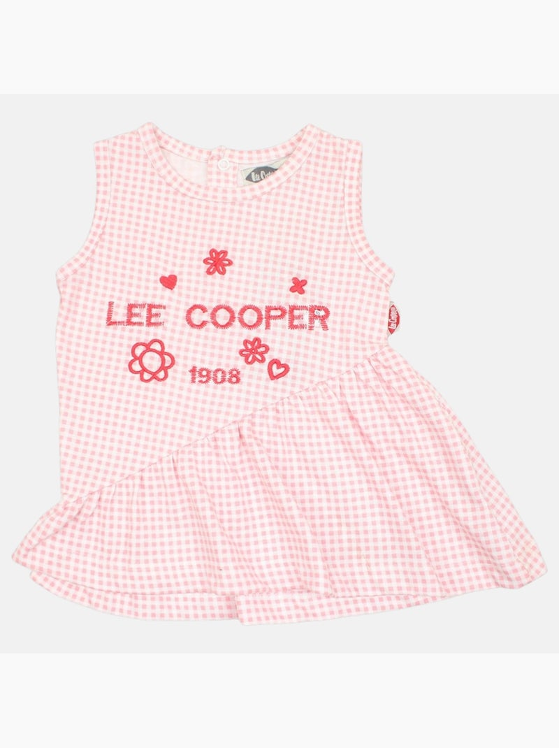 Lee Cooper - Ensemble bébé t-shirt et legging à motif Rose - Kiabi