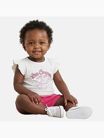 Lee Cooper - Ensemble bébé t-shirt et short
