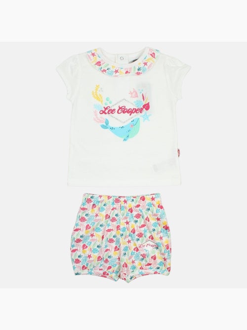 Lee Cooper - Ensemble bébé t-shirt et short - Kiabi