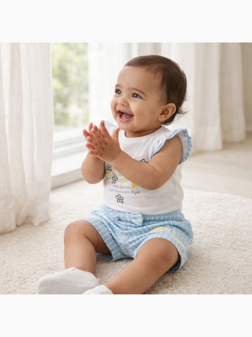 Lee Cooper - Ensemble bébé t-shirt et short - Kiabi
