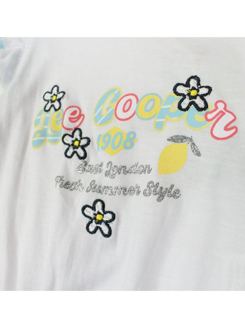 Lee Cooper - Ensemble bébé t-shirt et short Bleu - Kiabi