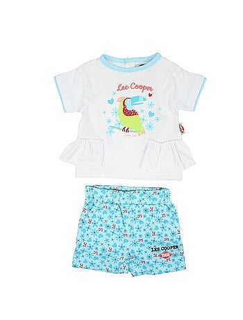 Lee Cooper - Ensemble bébé t-shirt et short