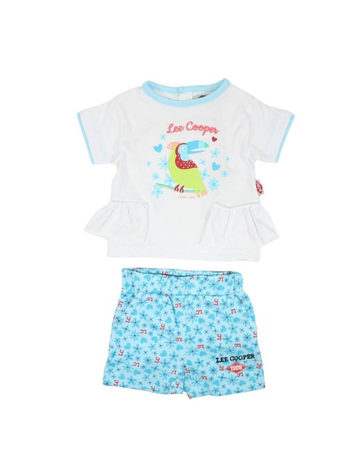 Lee Cooper - Ensemble bébé t-shirt et short - Kiabi